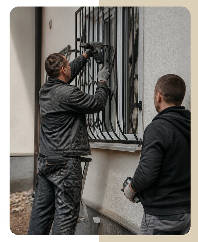 Установка наружных решеток в Чите от 5072 р. | ДвериЛегко-Чта