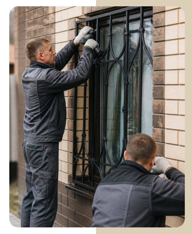 Установка решеток в дом в Чите по цене от 3623 р. | ДвериЛегко-Чта